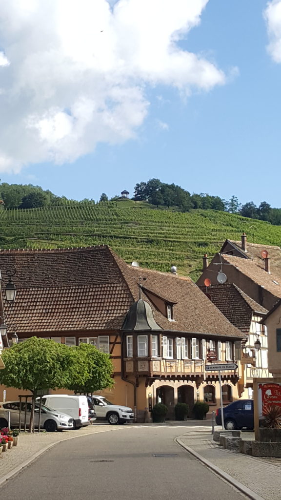 Photo du village et des vignes