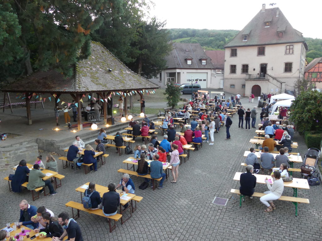 une fête a Andlau