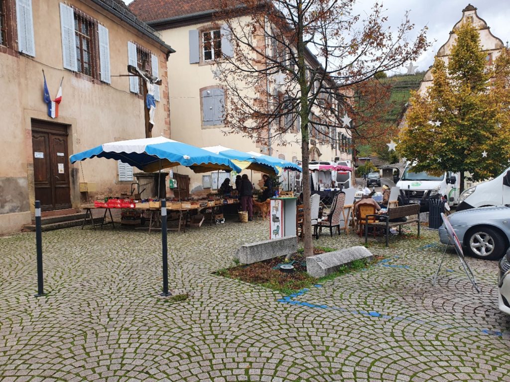 le marché d'Andlau